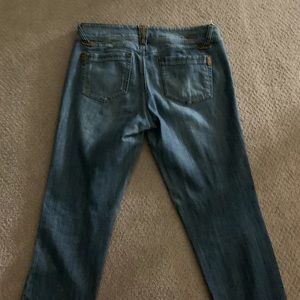 Washed jeans
